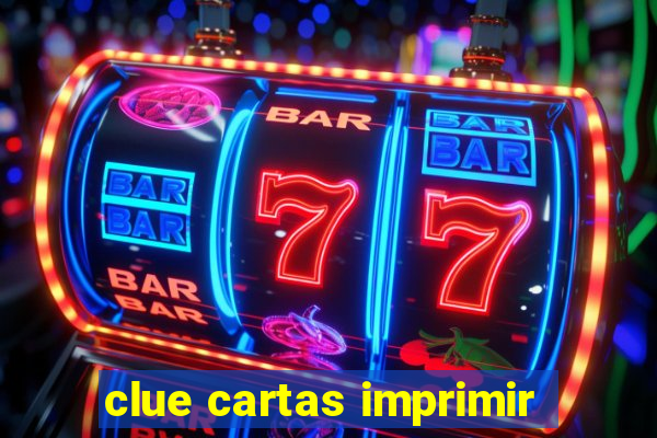 clue cartas imprimir